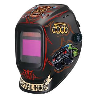 metal man welding darkening rod industrial bad helmet specifications
