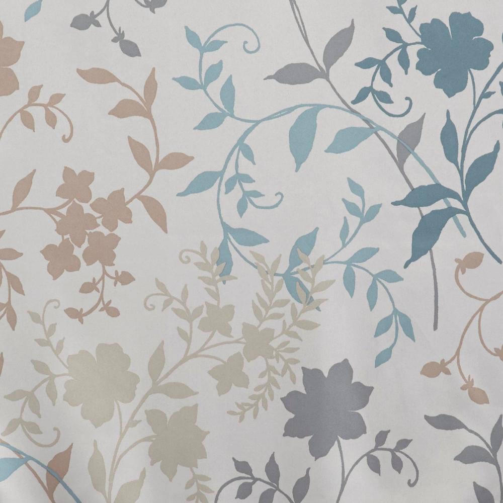 Logan Leaf Print RoomDarkening Panel Pair Energy Efficient at Kmart