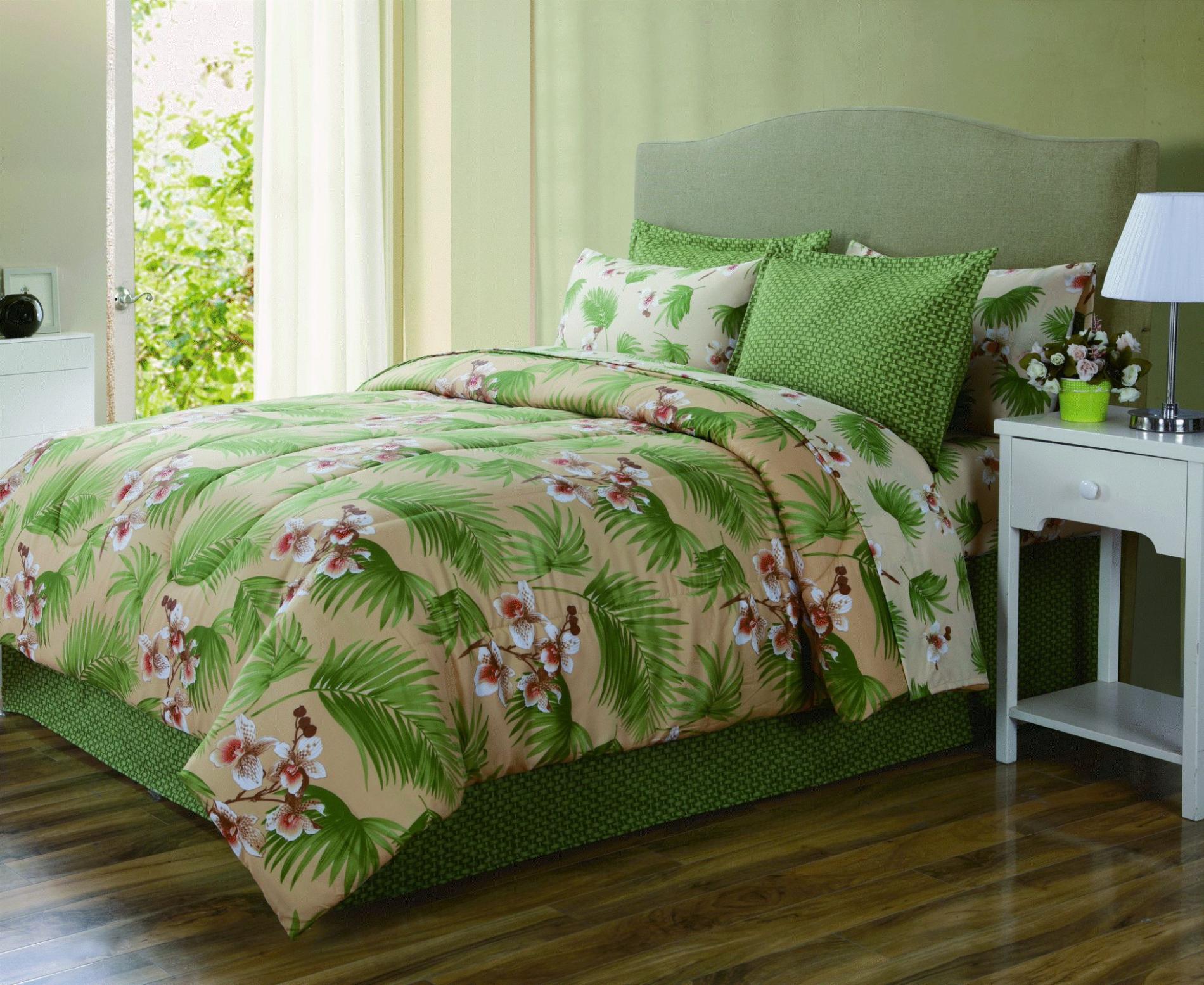 Complete Bed Set Tropical