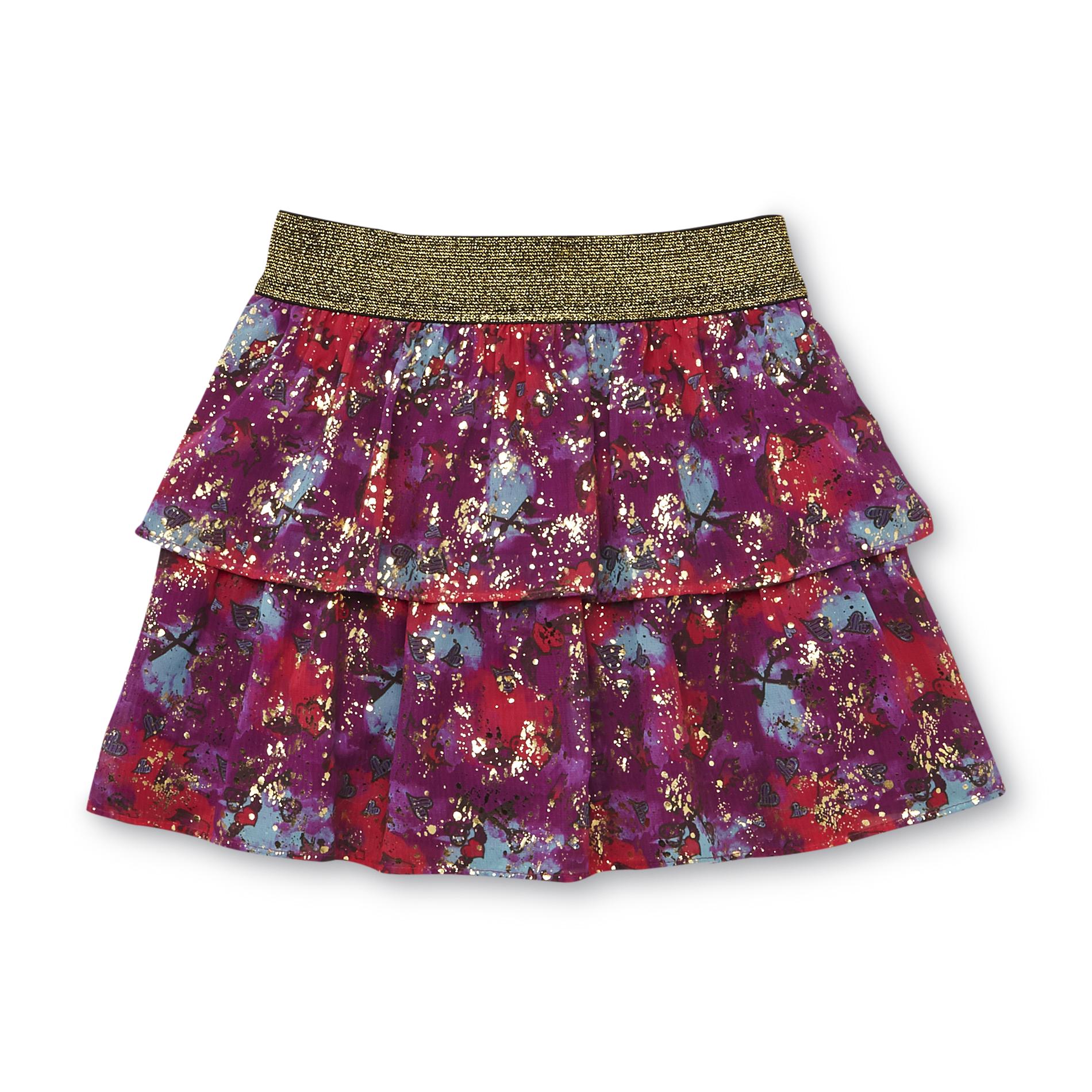 Ever After High Girl's Scooter Skirt - Metallic Splash at Kmart.com