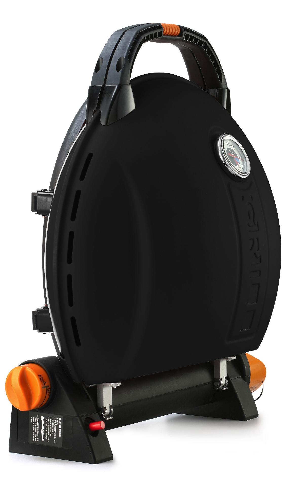 OGrill Portable Gas BBQ Grill 900 with Thermometer Outdoor Living