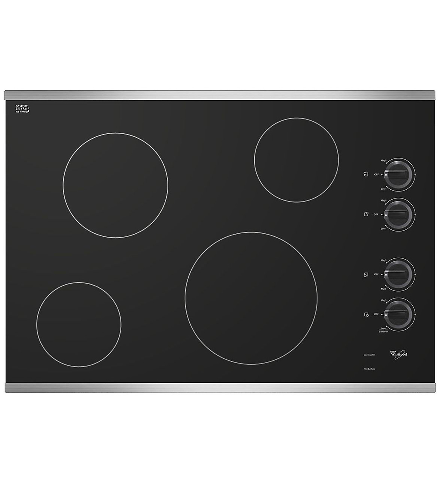 Whirlpool 30″ Electric Cooktop Gigapulse