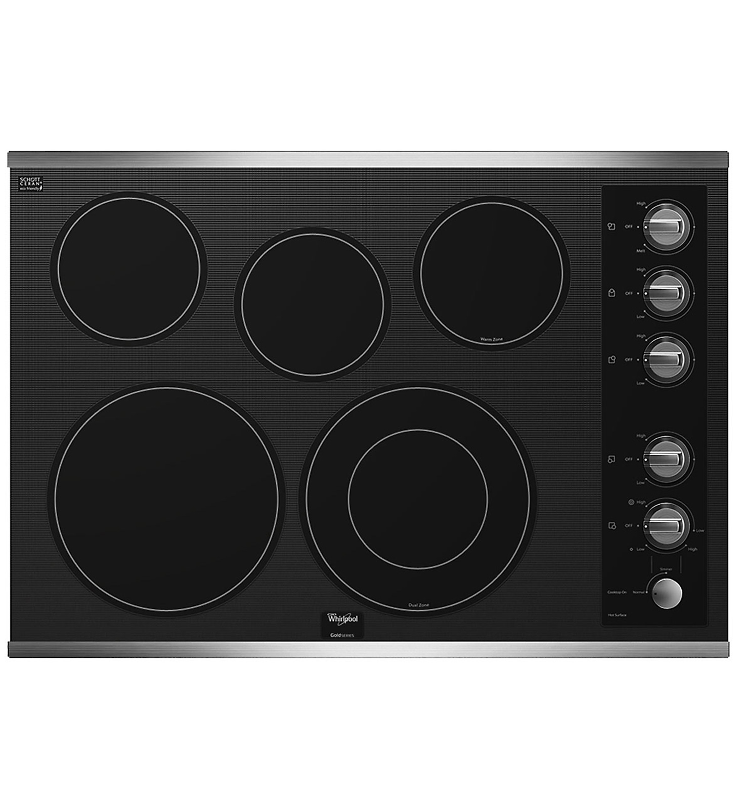 Whirlpool Gold G7CE3055XS 30" Electric Cooktop Sears Outlet