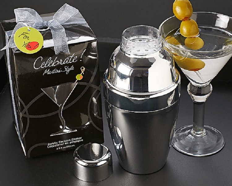"Celebrate! Martini Style" Cocktail Shaker Set [Pack of 12]