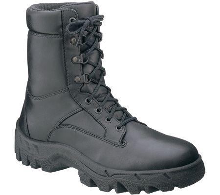 Rocky Men's 8" TMC Plain Toe Boot 5010 - Black Leather at Sears.com