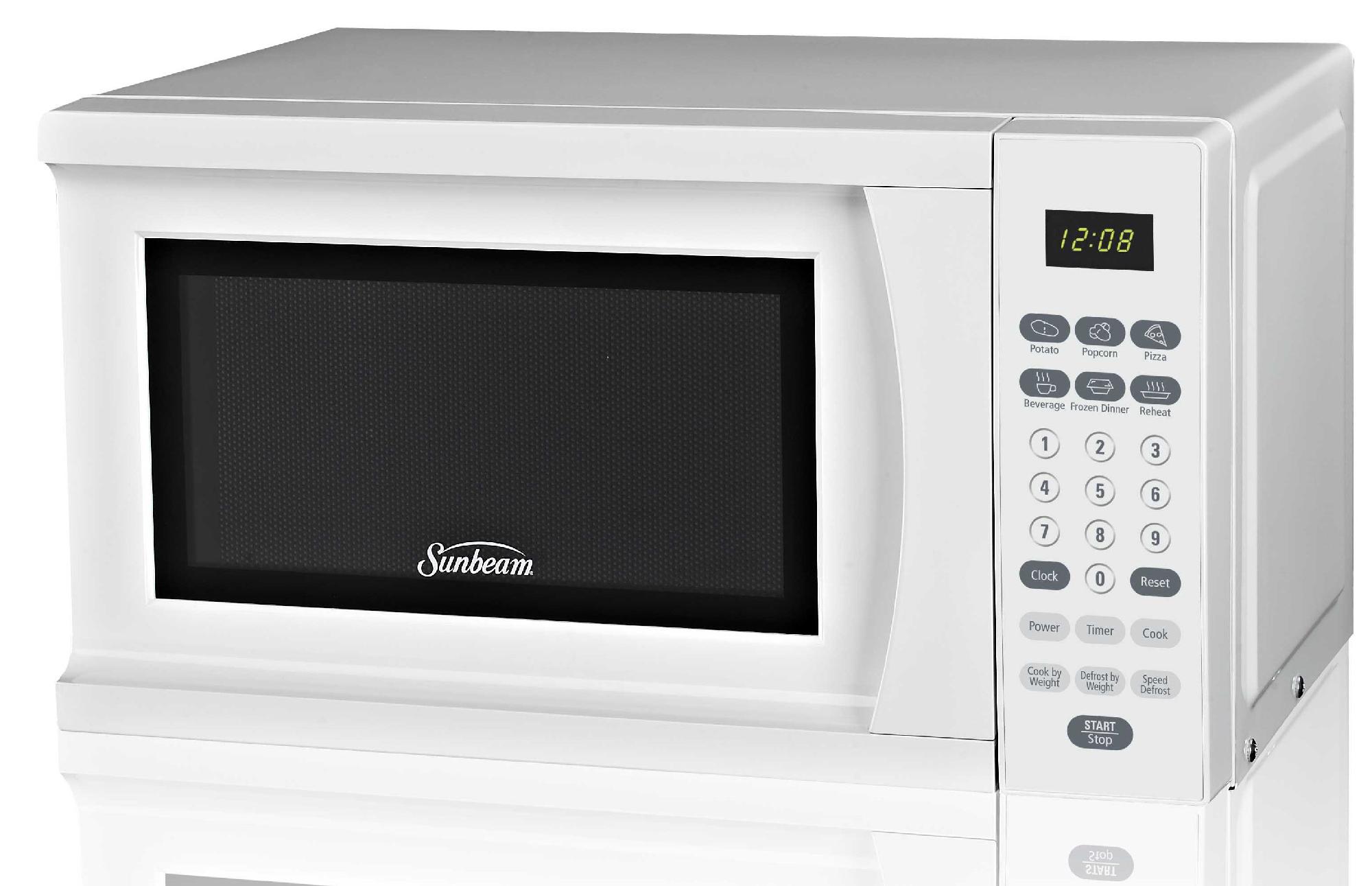 Sunbeam SGS90701W 0.7-Cubic Foot Microwave Oven, White