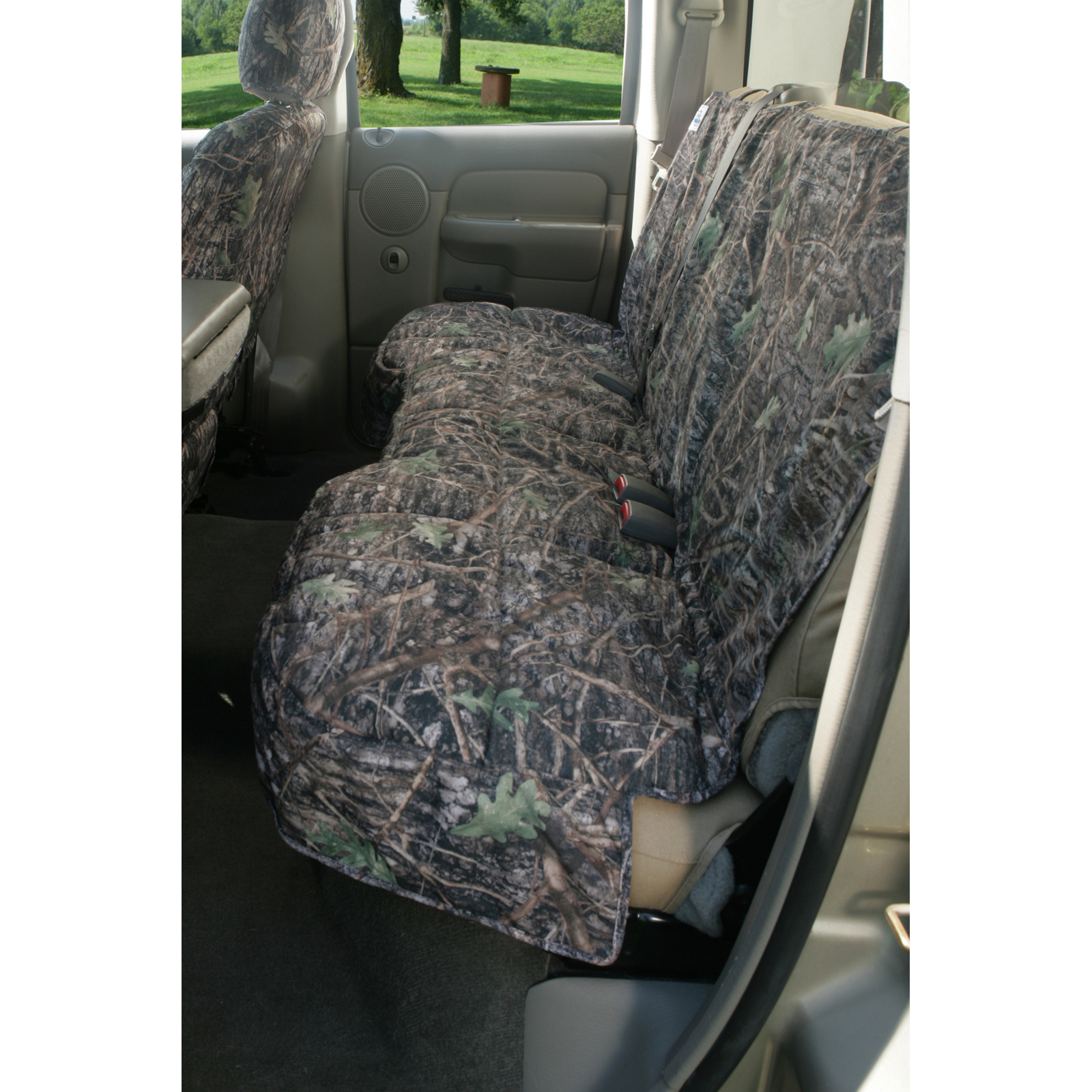 Custom True Timber Camo Rear Seat Cover