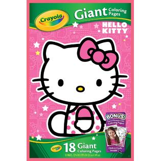 Crayola Hello Kitty Giant Coloring Pages - Toys & Games - Arts & Crafts