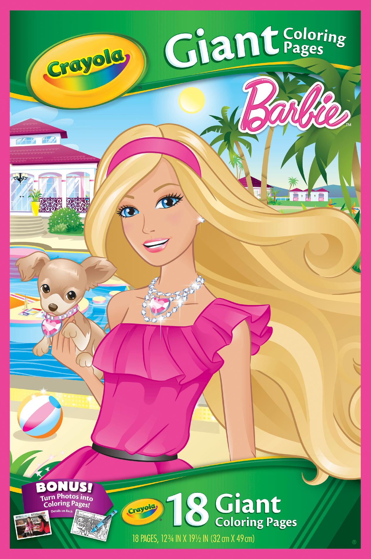 Crayola Giant Coloring Pages Barbie : Upc crayola barbie giant coloring pages Crayola Giant Coloring Pages Barbie : Upc crayola barbie giant coloring pages