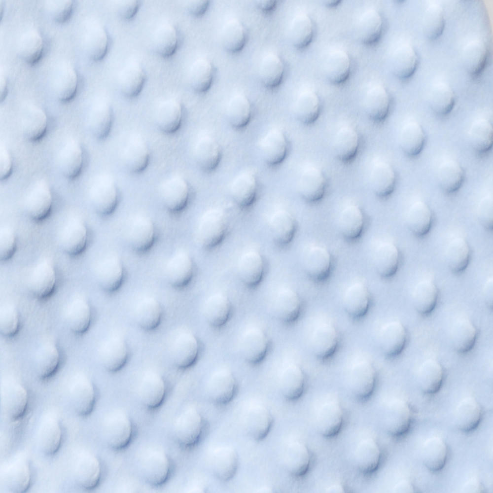 SleepSack Wearable Blanket, Velboa Plush Dots - Blue (Large)