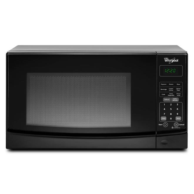 Whirlpool WMC10007AB 0.7 cu. ft. Compact Countertop Microwave w