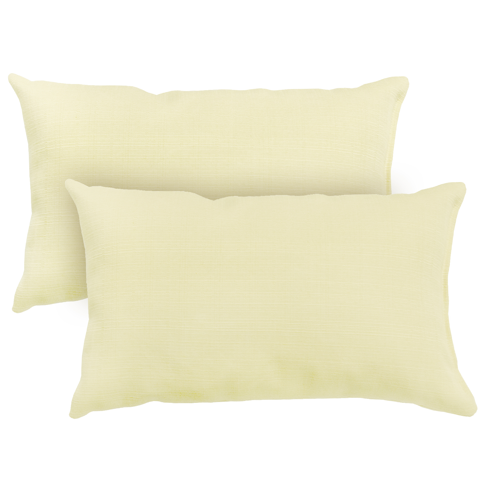 Rectangle Outdoor Accent Pillows, Set of Two, Tan