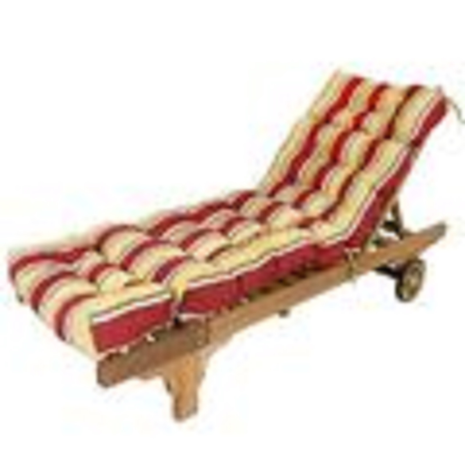 72 inch Patio Chaise Lounger Cushion, Haliwell Multi