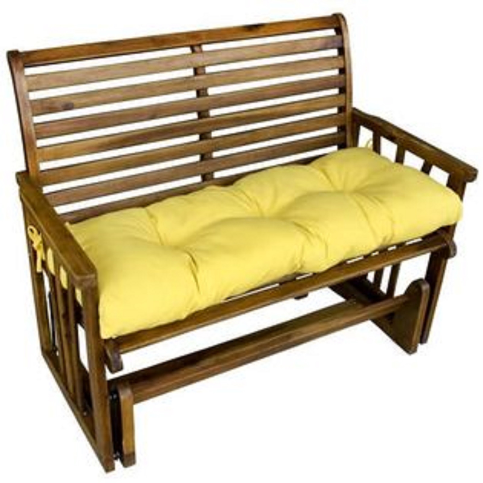 44 inch Outdoor Swing/Bench Cushion, Canary