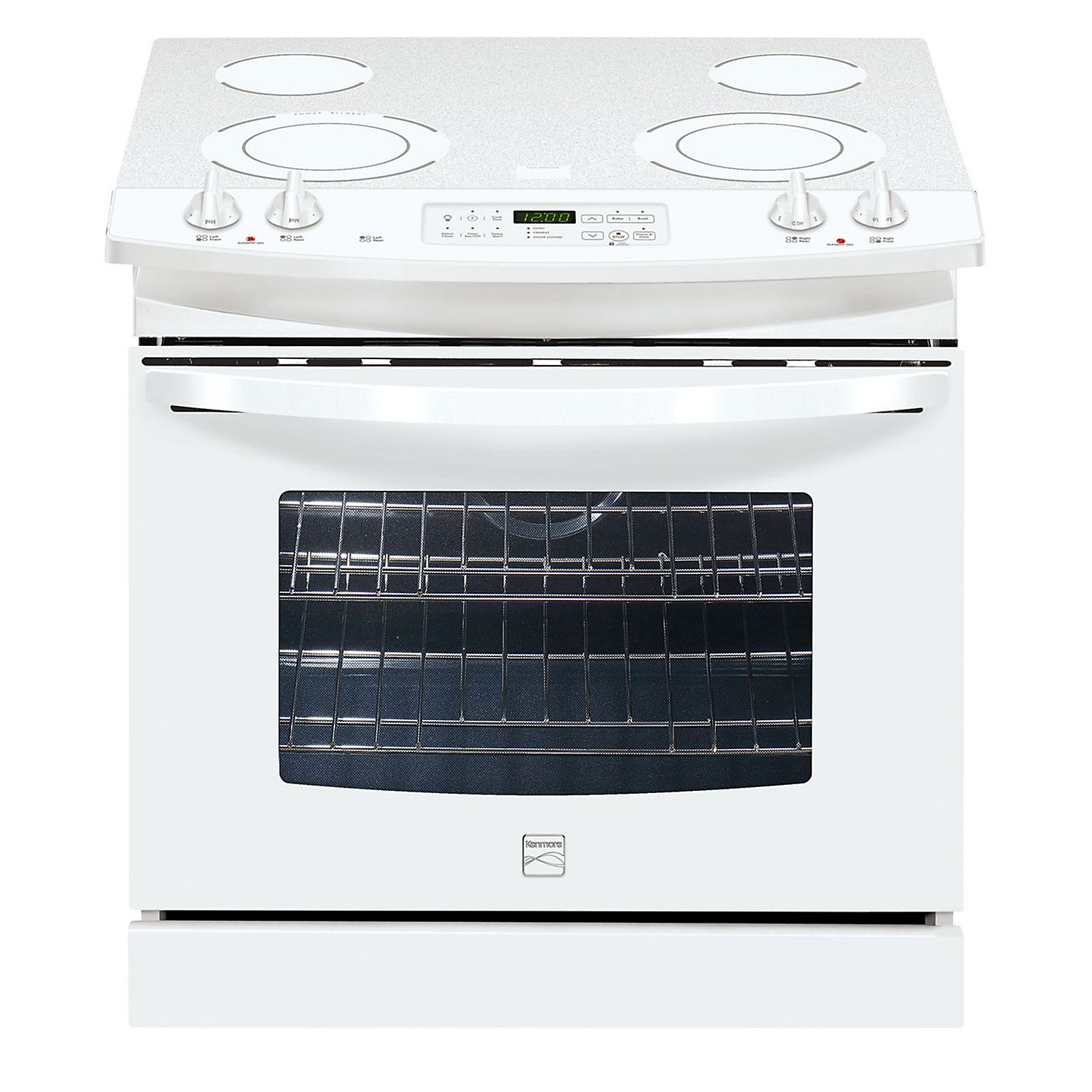 Kenmore 45592 30" SelfClean DropIn Electric Range White Sears