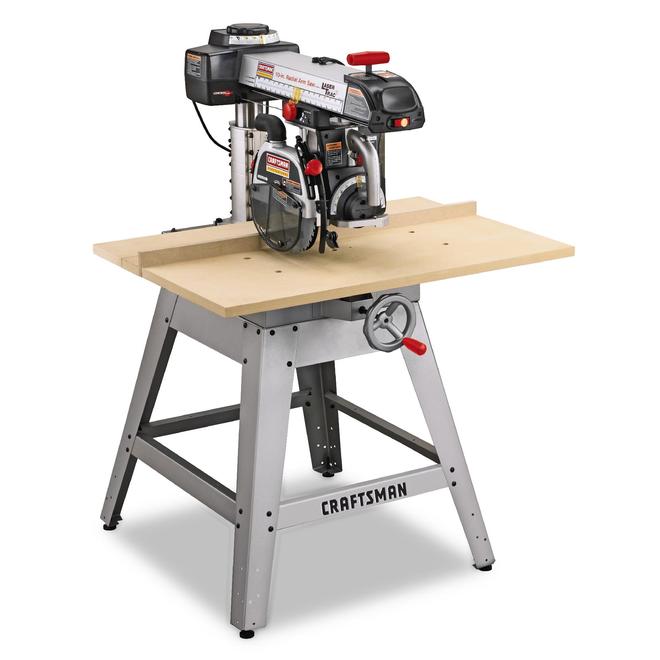 Craftsman Professional 22010 3 hp 10" Radial Arm Saw with LaserTrac
