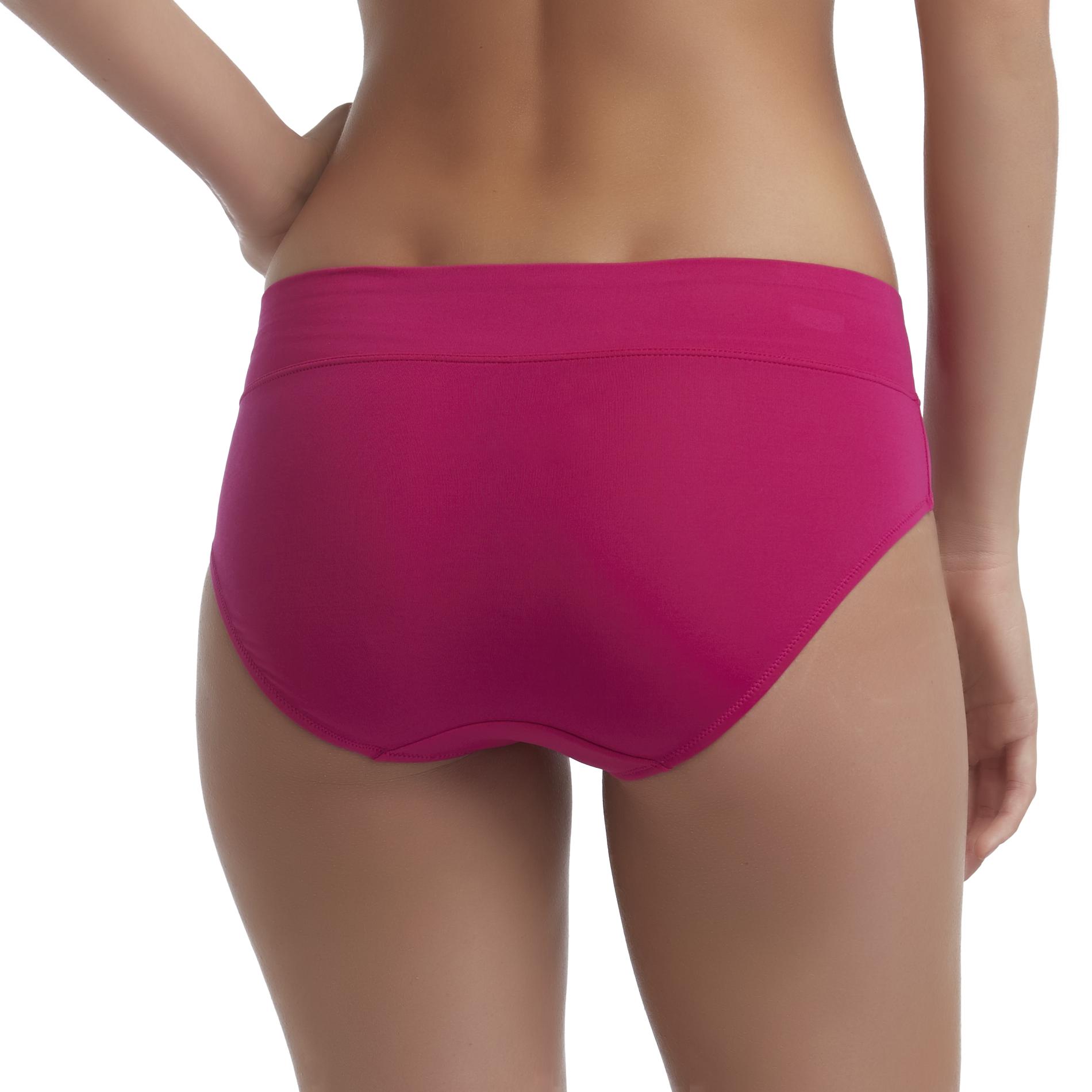 Warners Women's 2Pair Body Heaven MuffinTop Control Panties