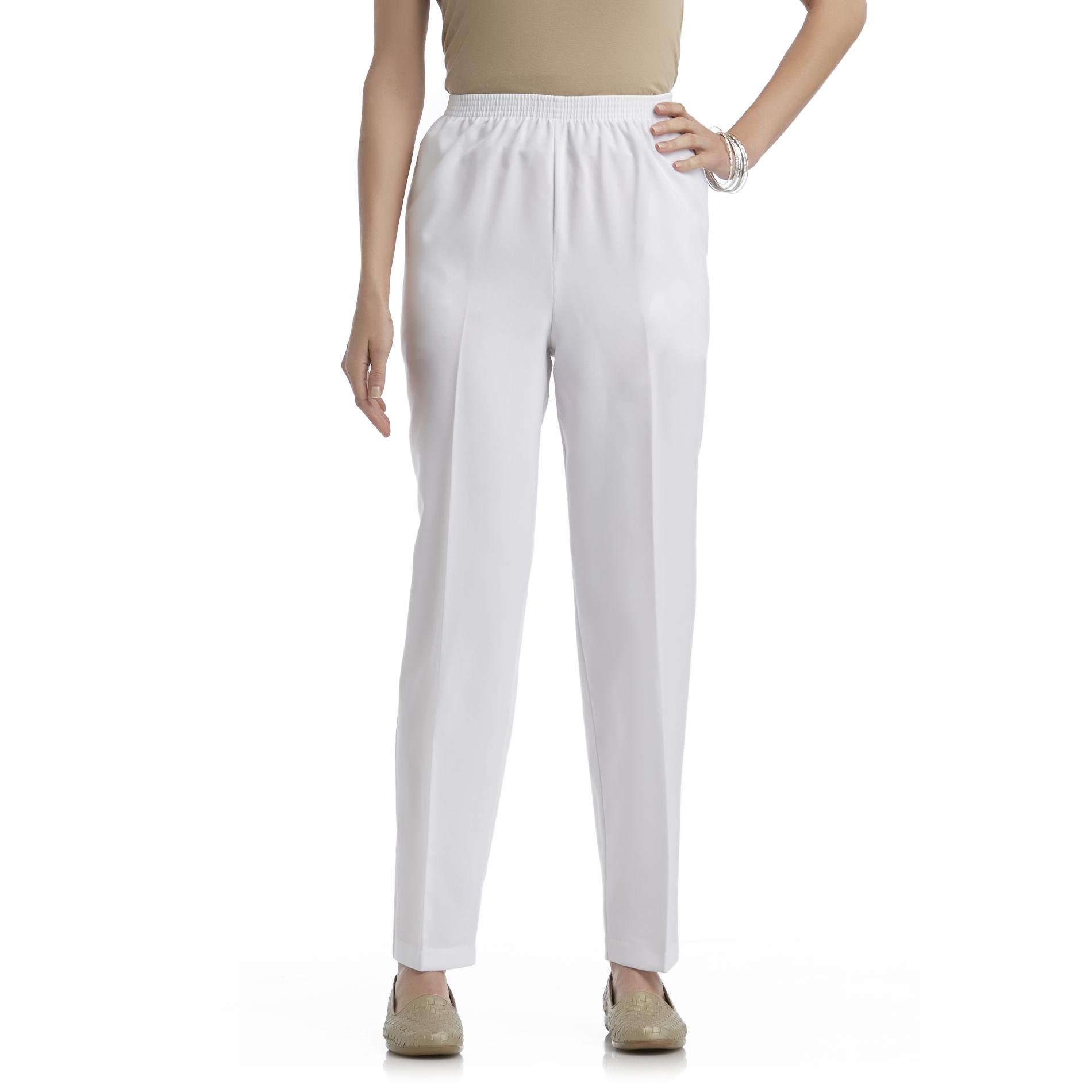 Laura Scott Women's Elastic-Waist Pants