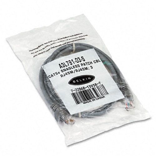 Belkin Cat5e- 10/100Base-T Patch Computer Cable Belkin Cat5e- 10/100Base-T Patch Computer Cable