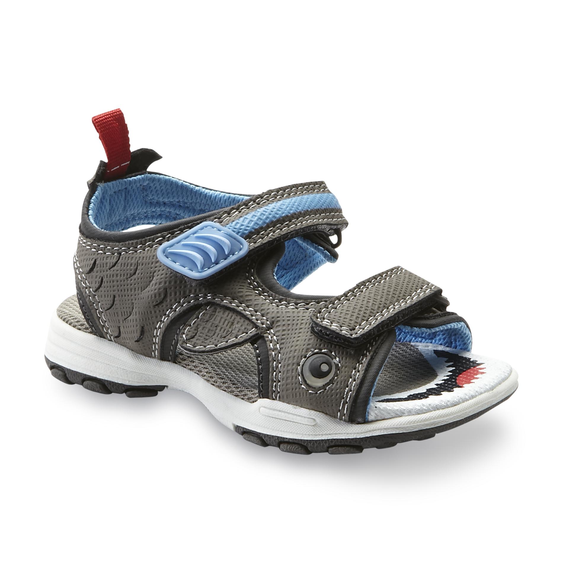 Carter's Toddler Boy's Whalie Grey Light-Up Sport Sandal - Clothing ...