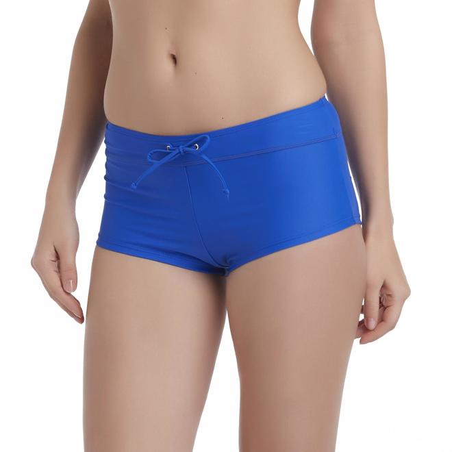Athletech Women's Boy Shorts Swim Bottoms