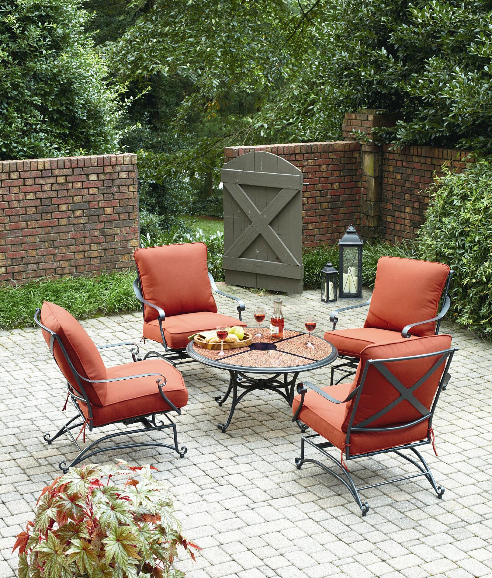 Grand Resort 
						Keaton 5 Piece Chat Set with