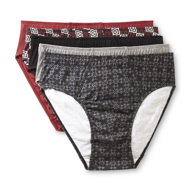 Covington Men’s Briefs 5 Pk Fashion Cotton