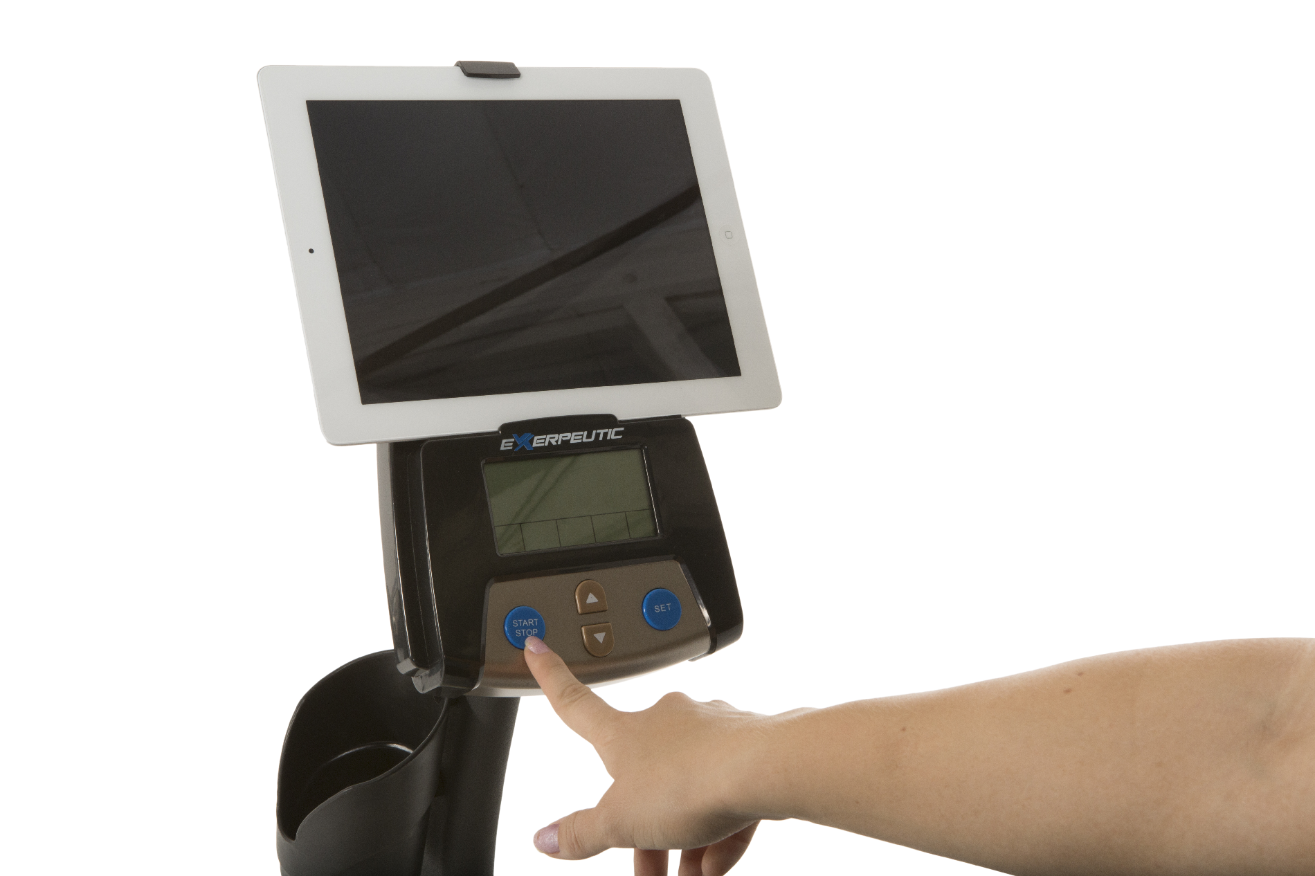 exerpeutic 2000 high capacity programmable magnetic recumbent bike with air soft seat and heart pulse sensors