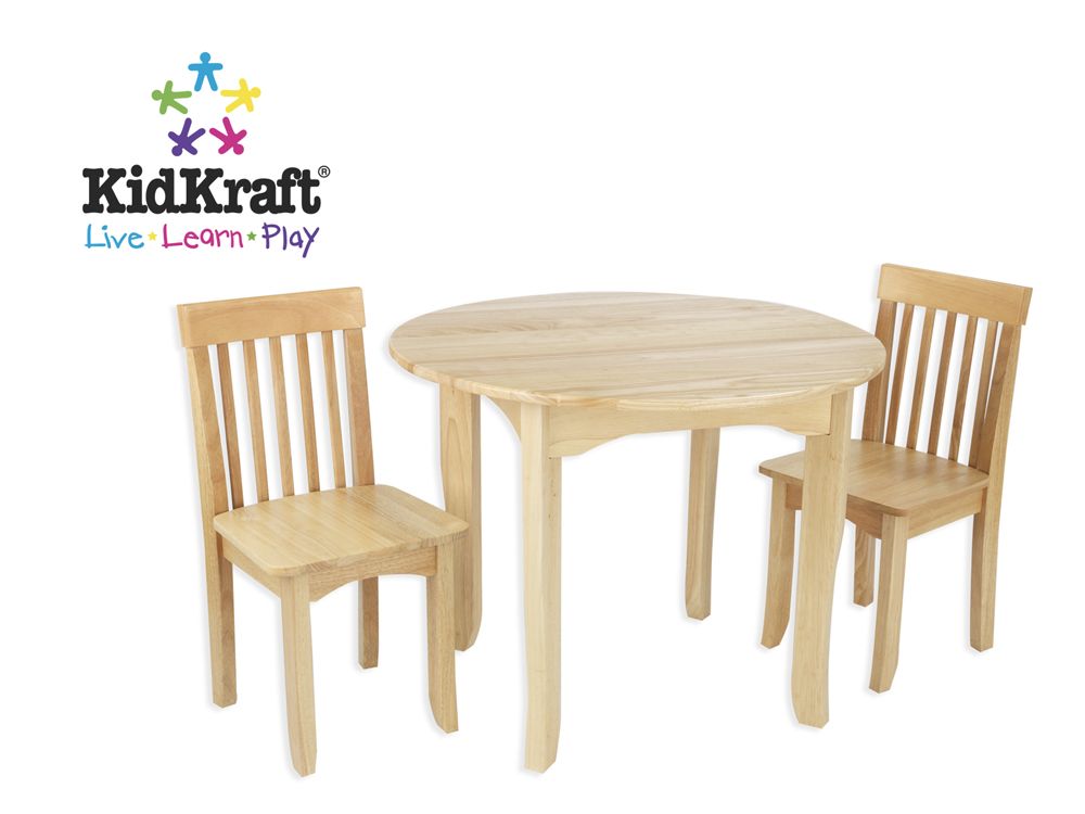 Kidkraft Avalon Table and 2 Chair Set-Natural at Kmart.com