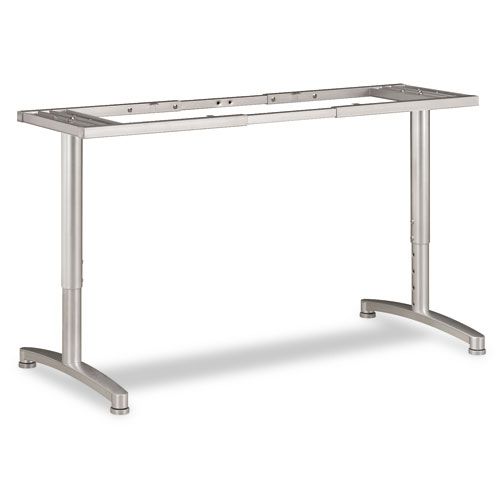 Basyx Adjustable Width/Height T-Leg Base, Silver at Kmart.com