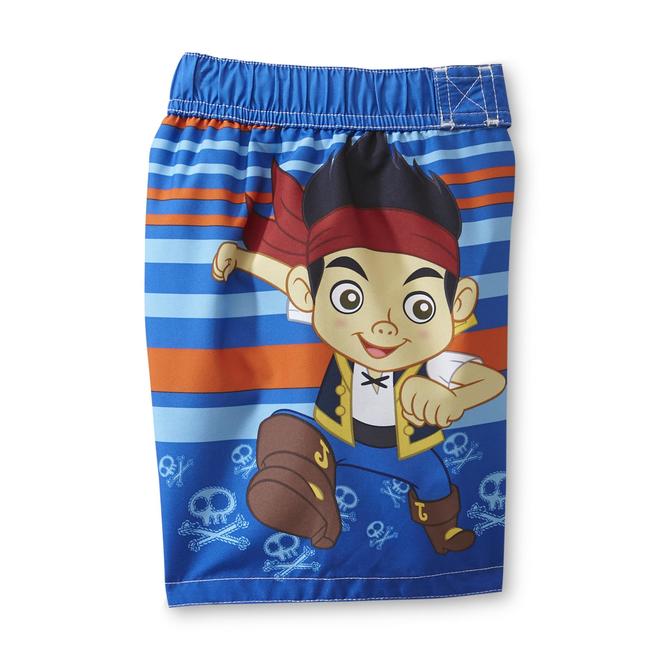 Disney Infant & Toddler Boy's Swim Trunks Jake & The Never Land Pirates