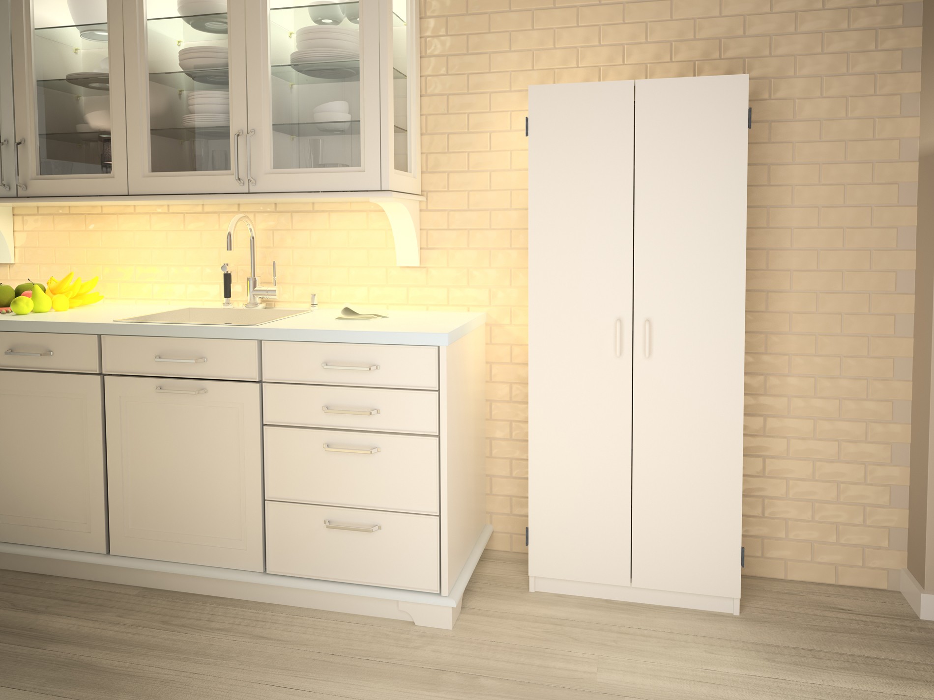 UPC 029986041050 product image for Dorel Home Furnishings Double Pantry | upcitemdb.com