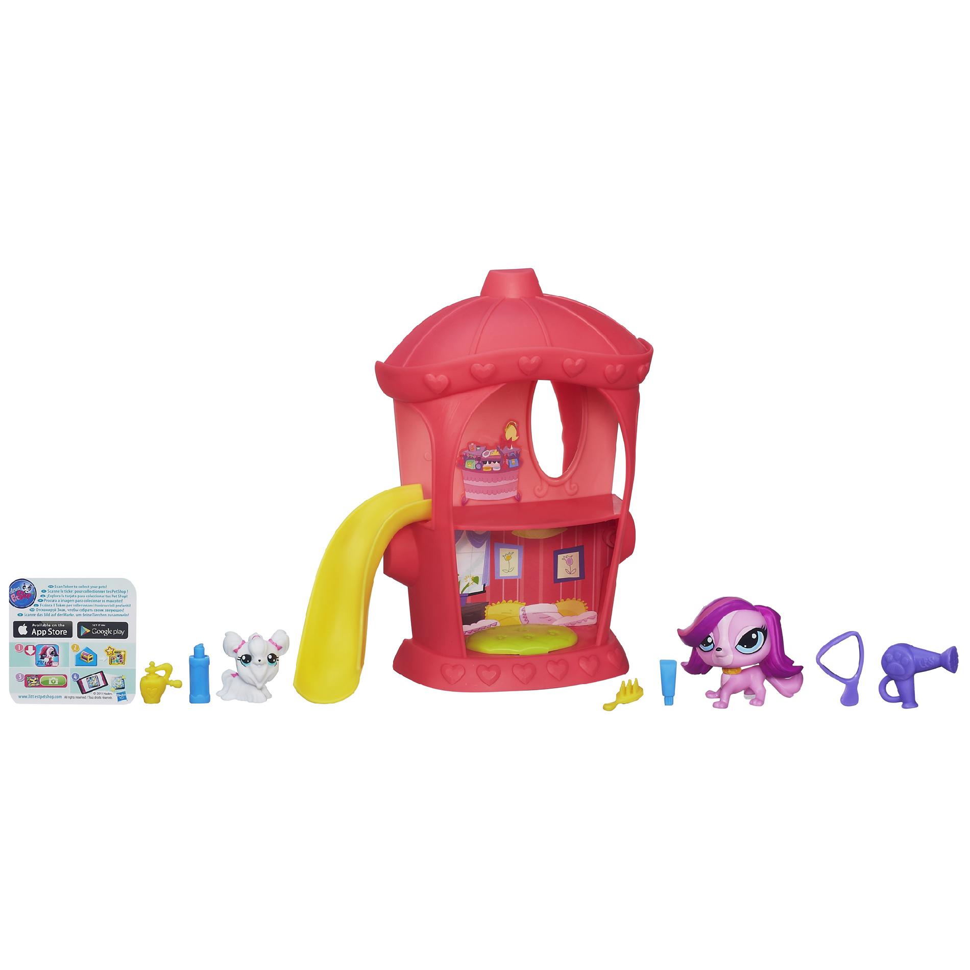 Littlest Pet Shop Cozy Clubhouse Play Set Toys & Games Dolls