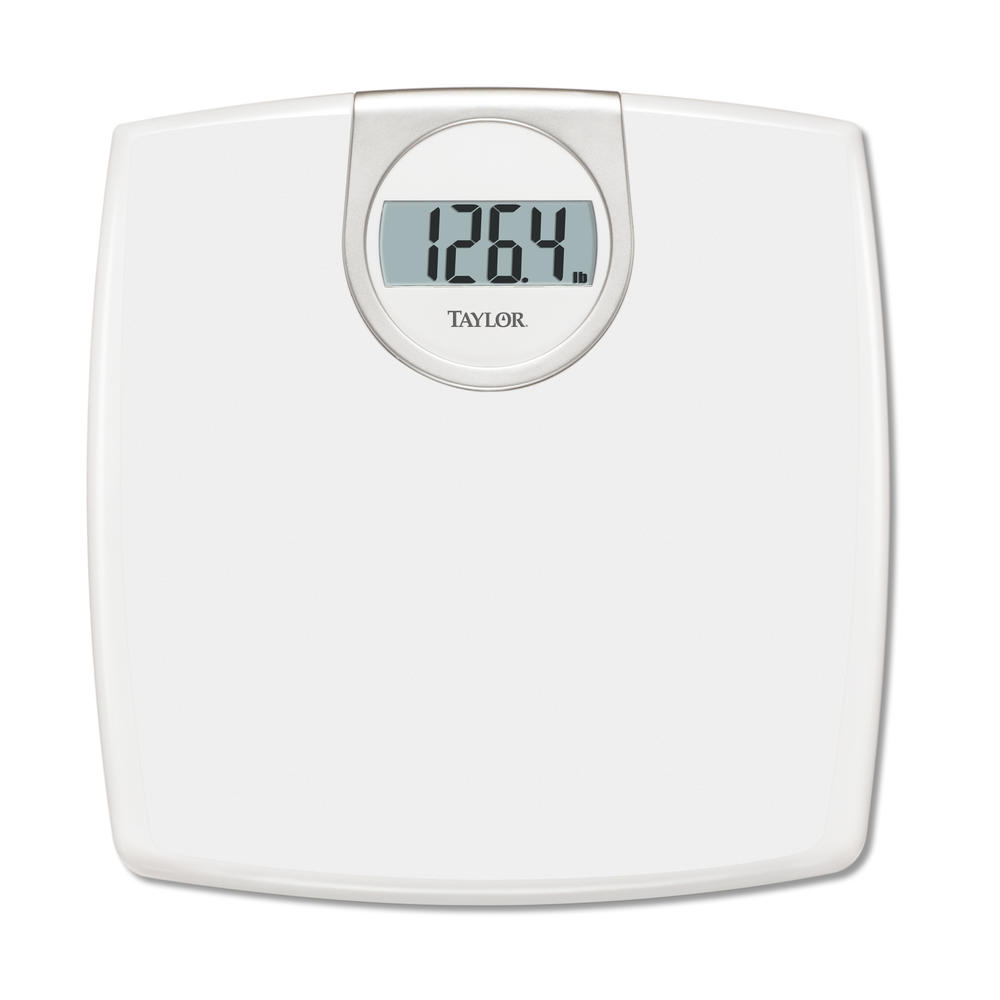 Health o meter Digital Body Weight Scale, Black and White, 350lb Capacity