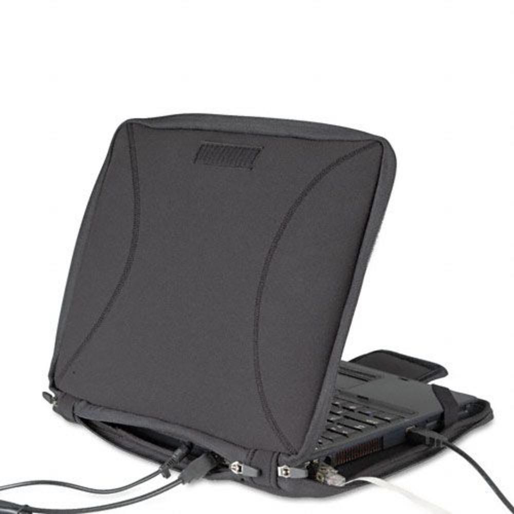 Neoprene 15.4" Laptop Sleeve with Handles, Black