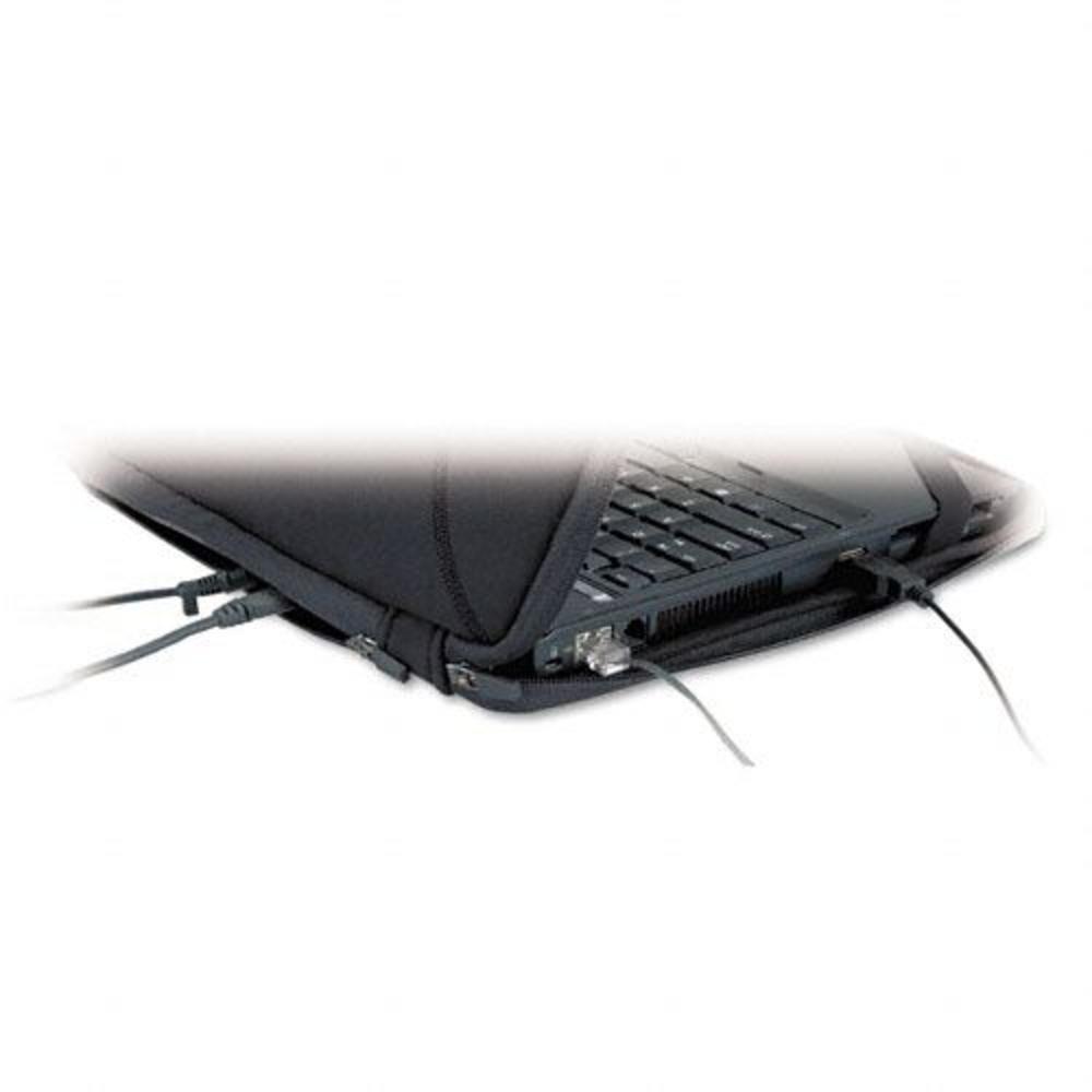 Neoprene 15.4" Laptop Sleeve with Handles, Black