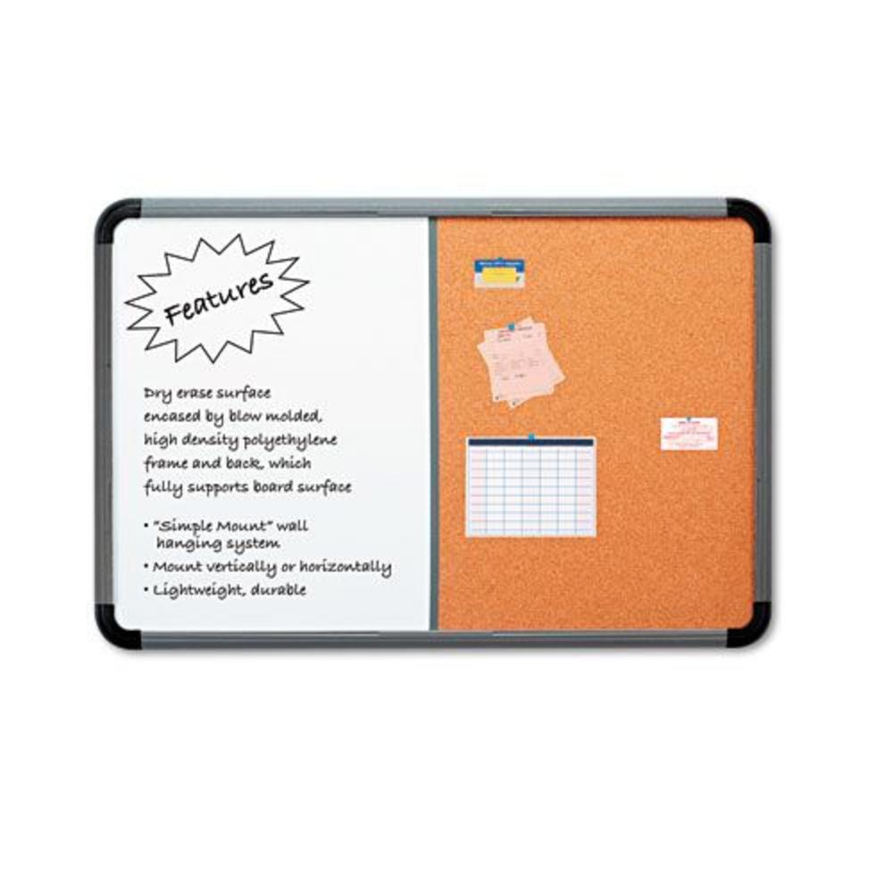Combo Dry Erase Tack Board