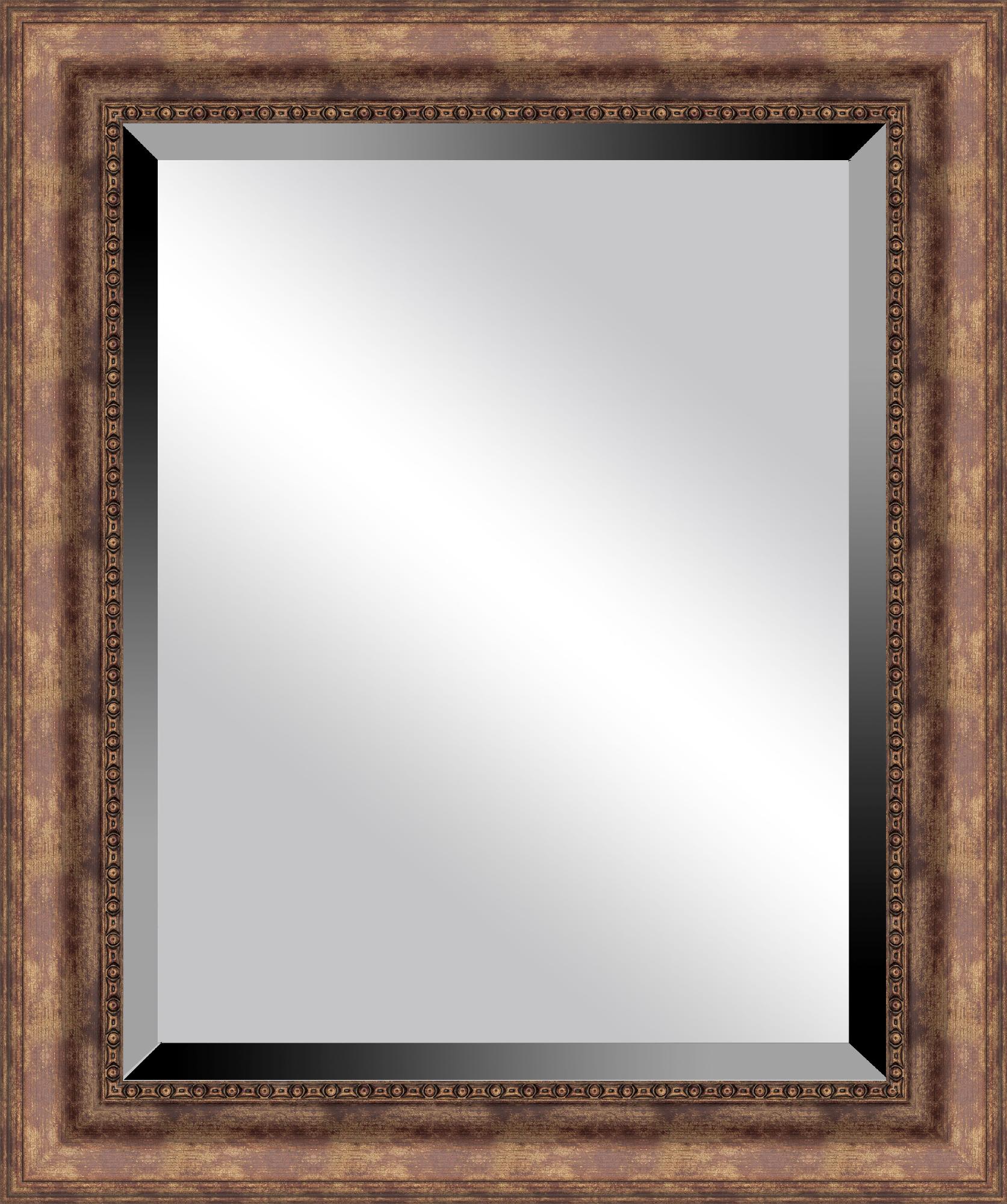 Brushed Bronze Wall Mirror 16 X 20 Inch
