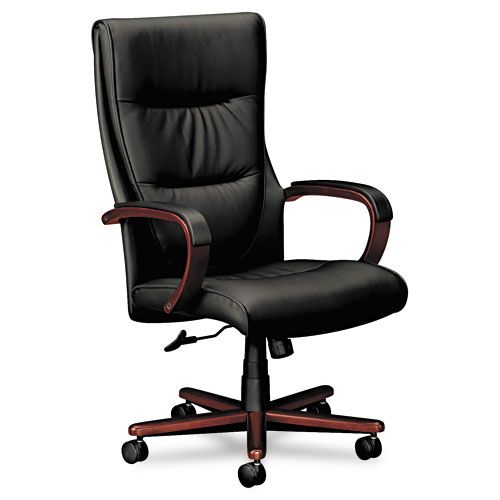 VL844 Series High Back Swivel/Tilt Leather Chair