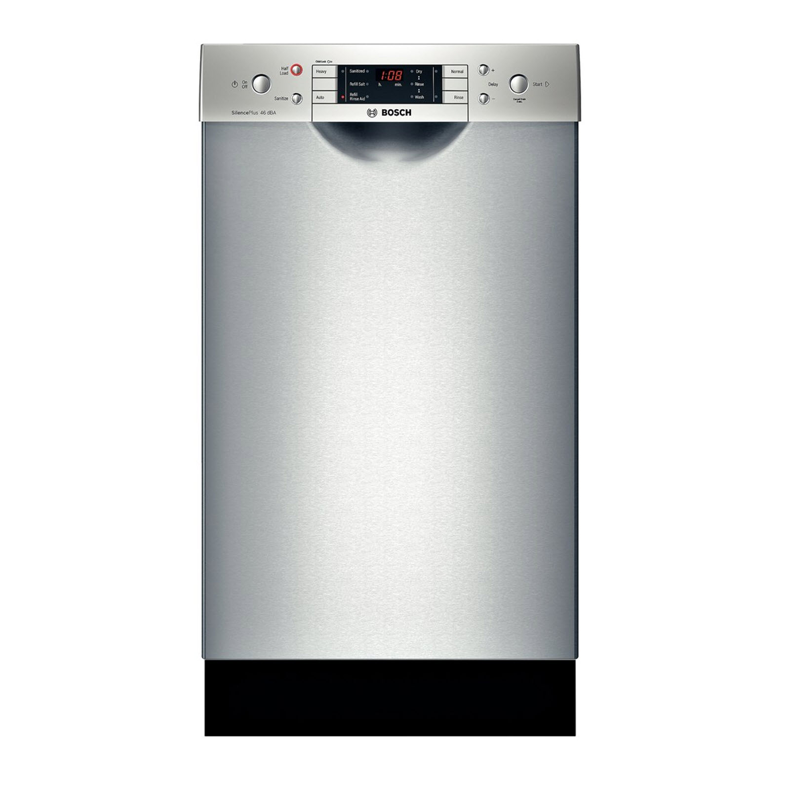 Bosch 18″ Recessed Handle 4+3 Dishwasher Skiva