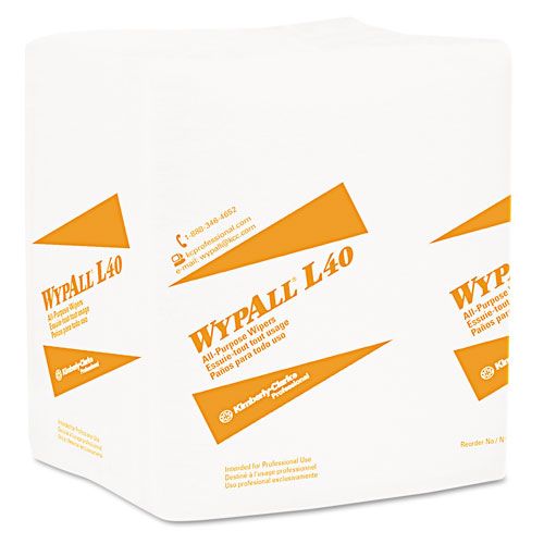 Kimberly-Clark&nbsp; WYPALL L40 Wipes, 100