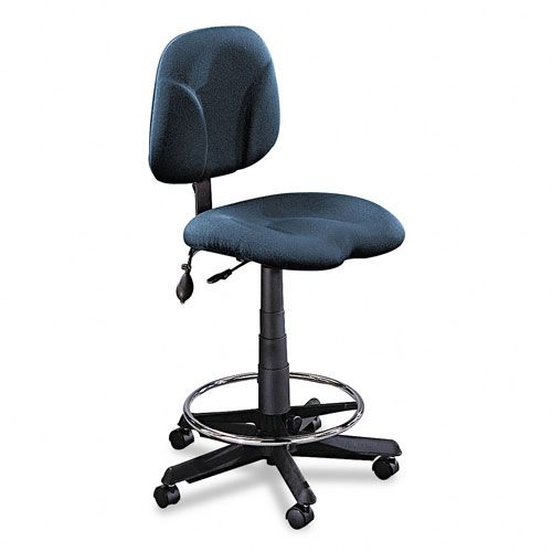 Tiffany Industries Adjustable Swivel Task Stool, Gray Fabric at Kmart.com