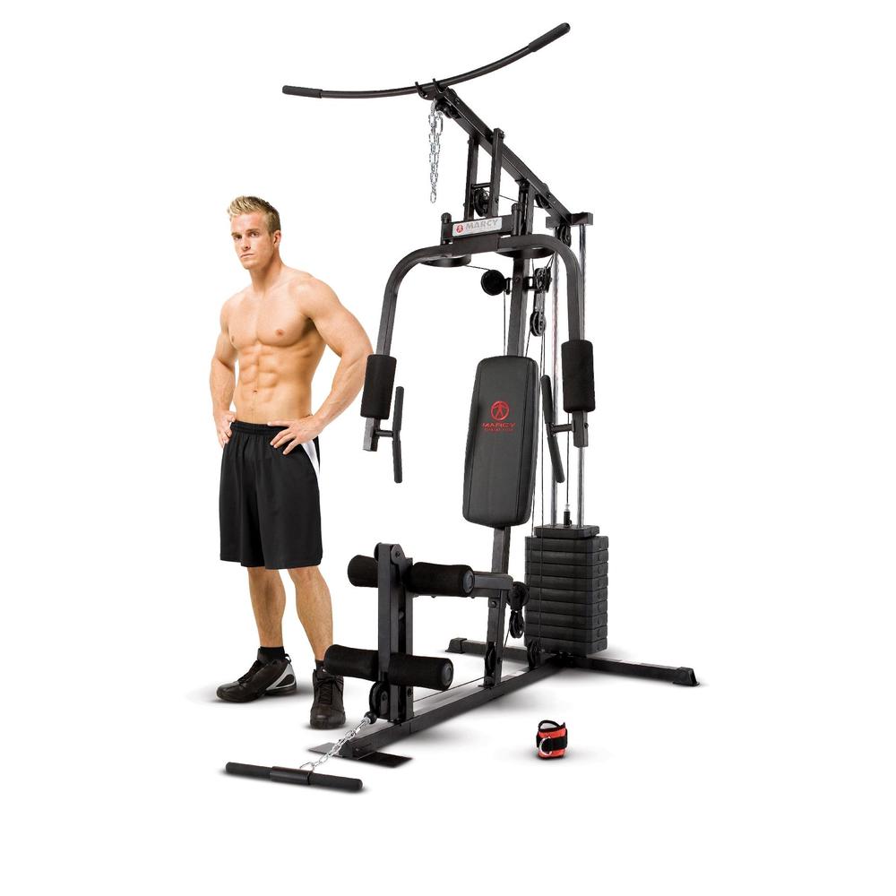 Home Gym with 100 lb. Single Stack