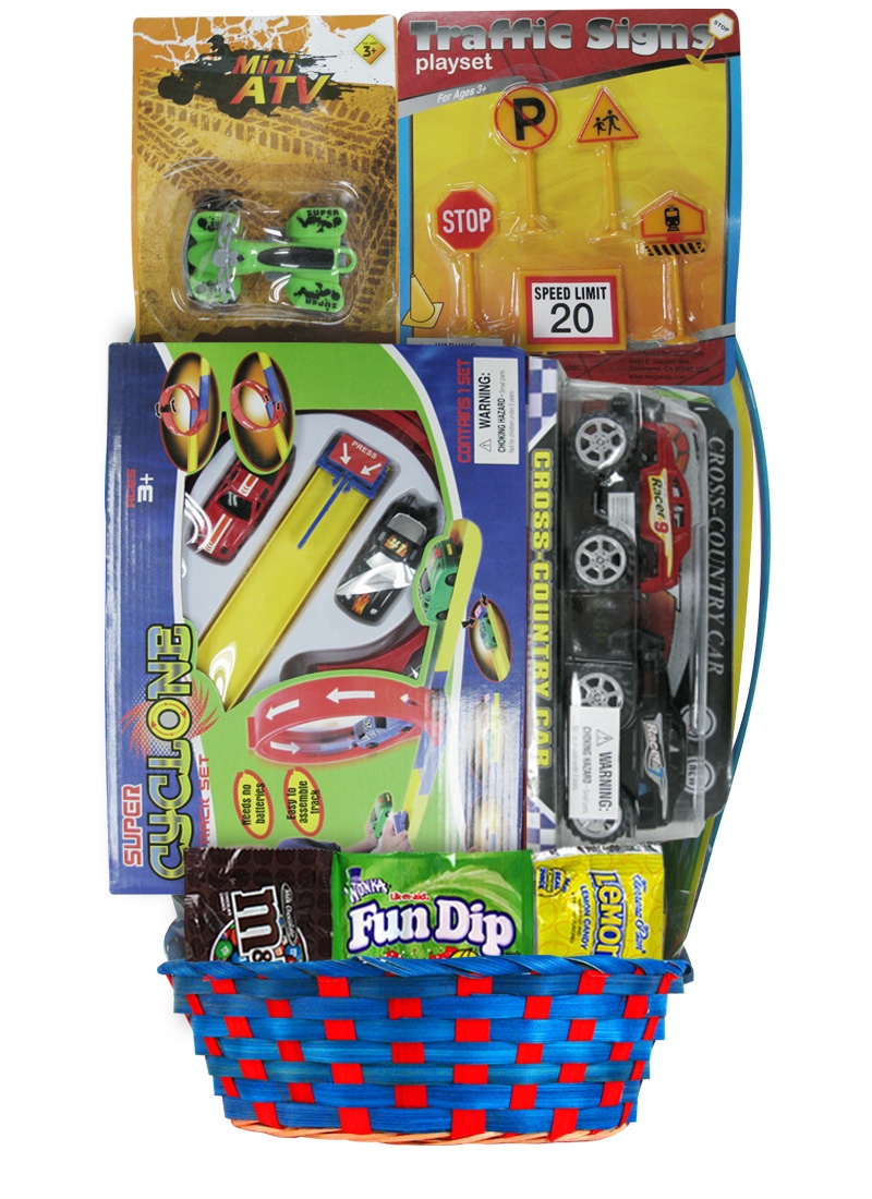 UPC 013253317016 MEGATOYS Racing Cars Easter Basket MEGATOYS