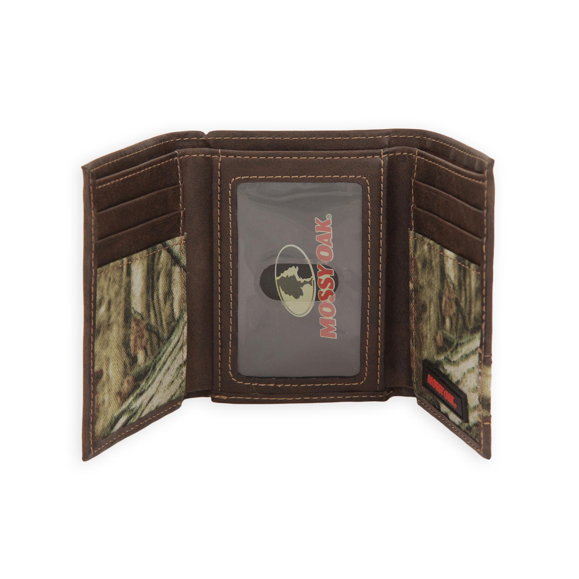 Mossy Oak Men's TriFold Wallet Camouflage