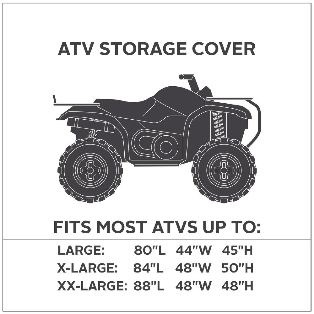 Classic Accessories 15-058-044704-00 ATV Storage Cover, Large
