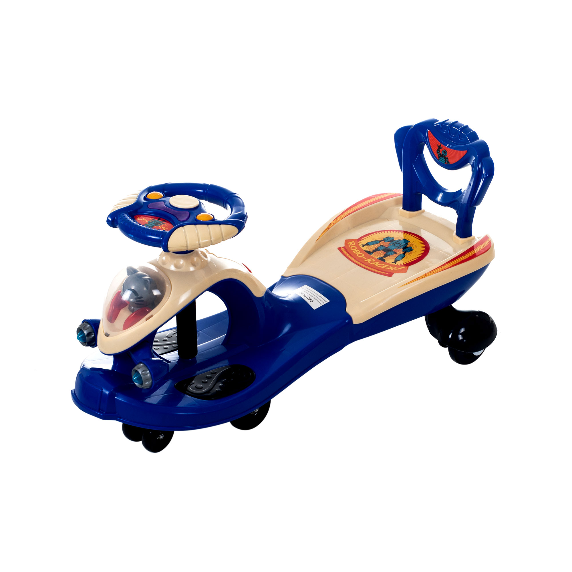 Robo Racer Wiggle Ride-on with Sound & Light