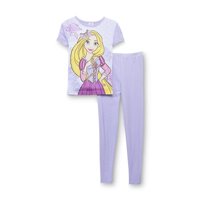 Disney Princess Girl's 4Piece Pajamas Rapunzel & Merida