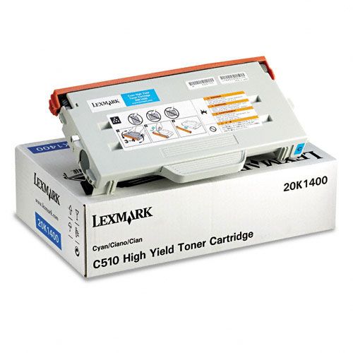 Lexmark 20K1400 Toner Cartridge, High-Yield, Cyan at Kmart.com