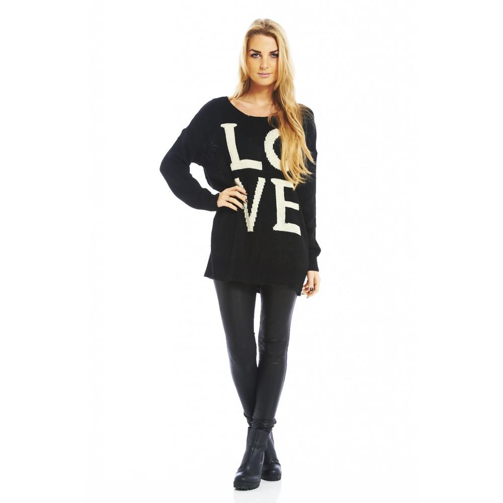 AX Paris Women's Love Sweater - Online Exclusive